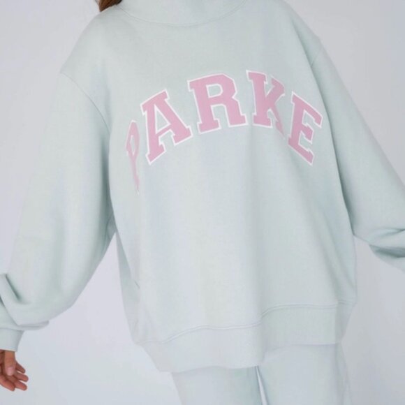 PARKE Birthday Mockneck in Something Blue & Sprinkle Lg/Xl - Picture 4 of 4